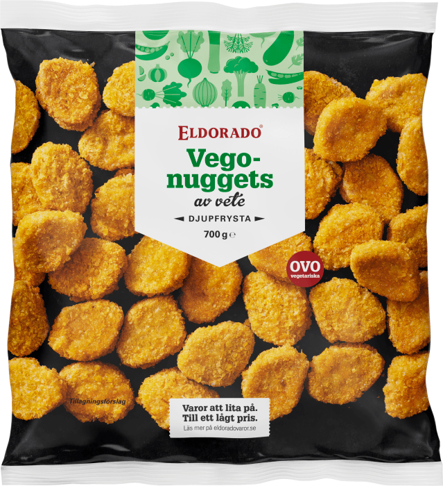 Vegonuggets Fryst