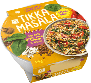 Tikka Masala Veggie Bowl Fryst/1 Port