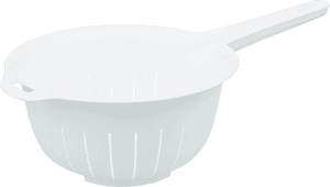 Durkslag Plast Vit