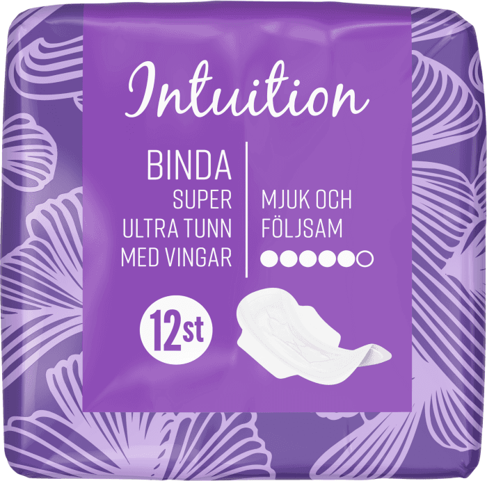 Binda Super Ultra Tunn med Vingar 12-p