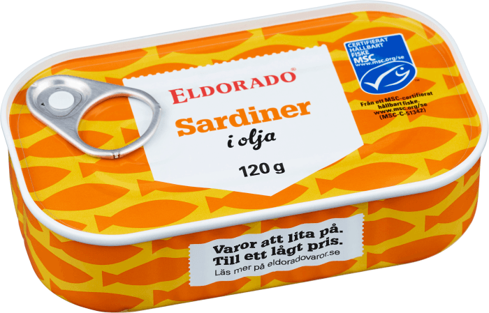 Sardiner i Olja MSC