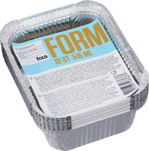 Aluminiumform med Lock 515ml