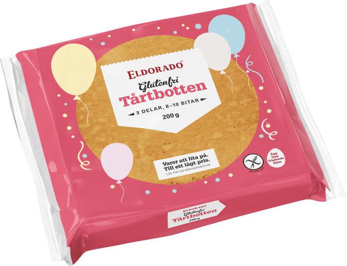 Tårtbotten 3-Delad Glutenfri