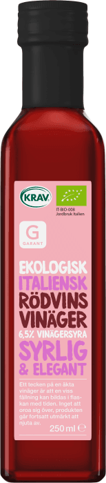Rödvinsvinäger EKO KRAV
