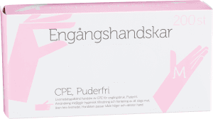 Handskar M Strl M Engångs Cpe Puderfri