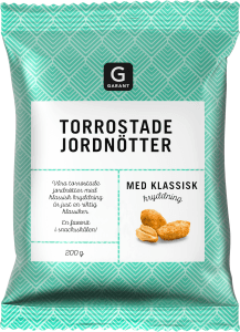 Jordnötter Torrostade