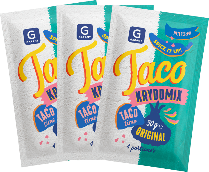 Kryddmix Taco 3-p