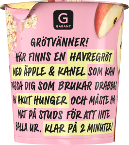 Grötkopp Äpple & Kanel