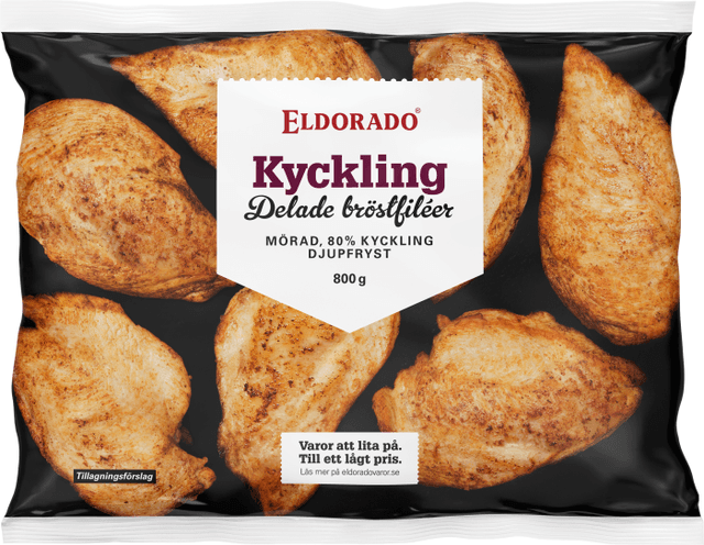 Kycklingfilé 2-delad Frysta