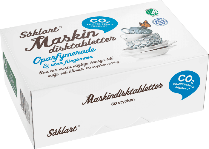 Maskindisktabletter Oparfyrmerade