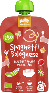 Spaghetti Bolognese 6 mån Eko