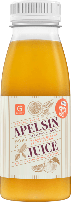Apelsinjuice med Fruktkött