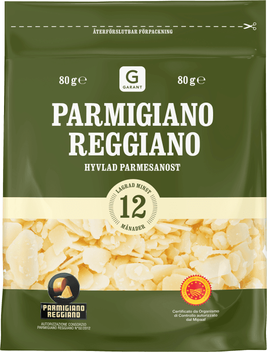 Parmigiano Reggiano Hyvlad 12M