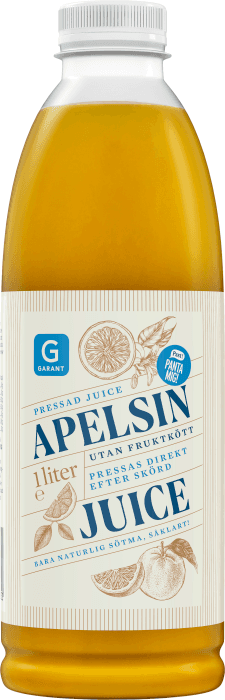 Juice Apelsin utan fruktkött