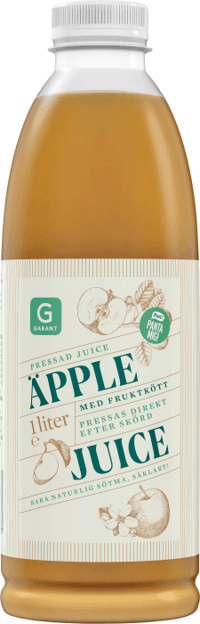 Juice Äpple med fruktkött
