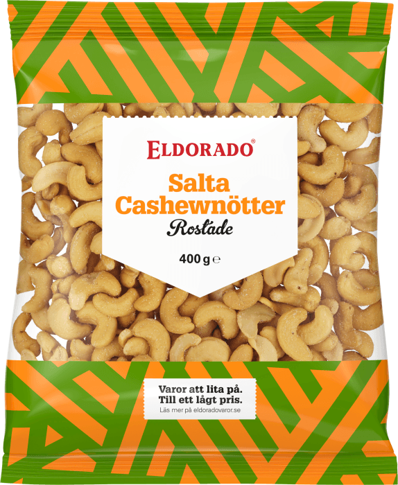 Cashewnötter Saltade & Rostade