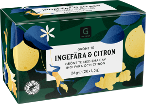 Ingefära & Citron Grönt Te
