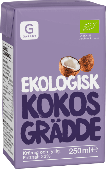 Kokosgrädde EKO