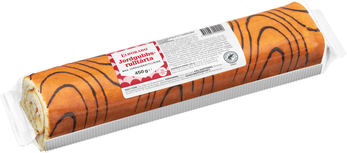 Rulltårta Jordgubb