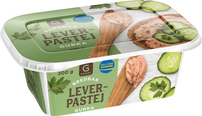 Leverpastej Gurka Bredbar
