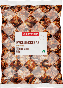 Kycklingkebab, Fryst