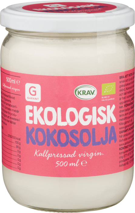 Kokosolja Kallpressad