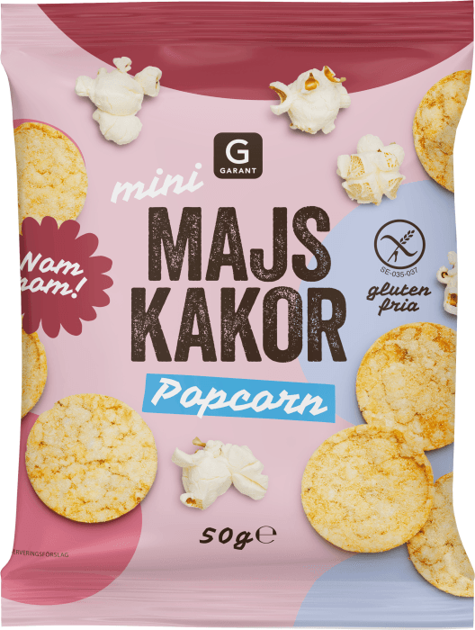 Majskakor Popcorn