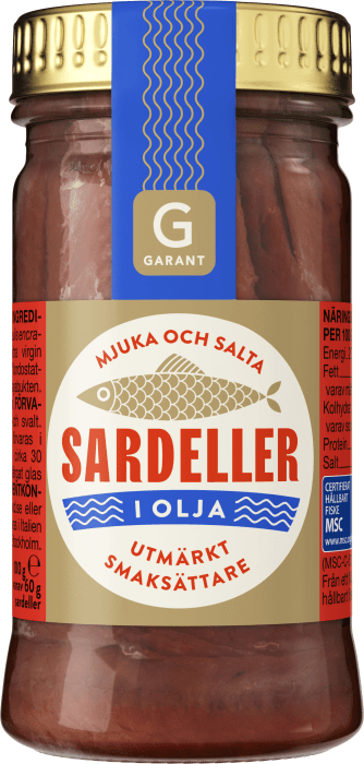 Sardeller i Olja