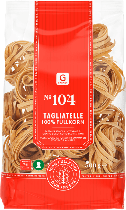 Tagliatelle Fullkorn Pasta