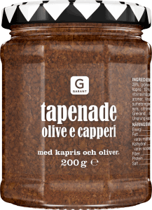 Tapenade Olive E Capperi Kapri Och Oliver