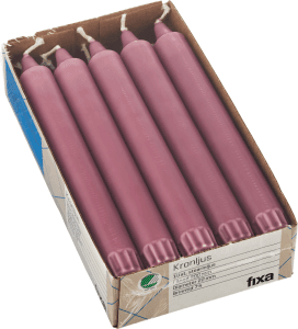 Kronljus 20cm Rosa