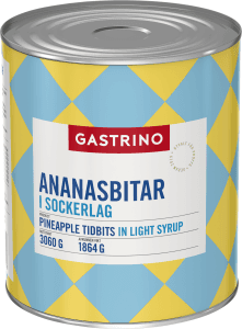 Ananasbitar I Lag