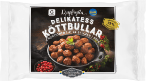 Köttbullar Deli Fryst