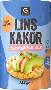 Linskakor Gräddfil & Lök