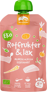 Klämmis Rotfrukter & Lax +6M EKO
