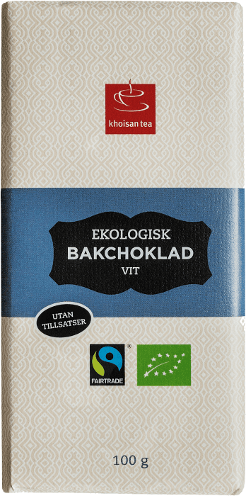 Bakchoklad Vit Fairtrade/EKO