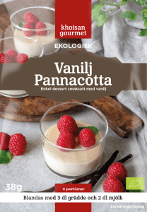 Vanilj Pannacotta