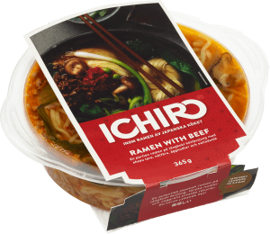Färdigmat Ramen Biff