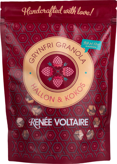 Grynfri Granola Hallon & Kokos