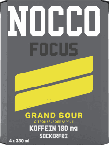 Energidryck Focus Grand Sour Sockerfri 4-p