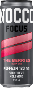 Energidryck Focus Röda Bär Sockerfri