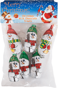 Choklad snögubbe 6-pack