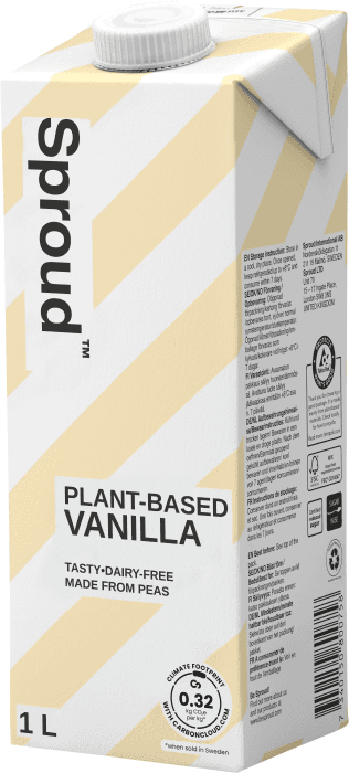 Ärtdryck Vanilj vegansk