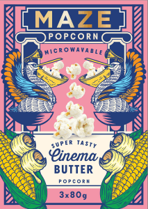 Micropopcorn Cinema Butter 3x80g