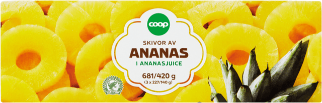 Ananasskivor