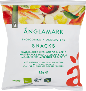 Majssnacks Morot & Äpple Eko KRAV