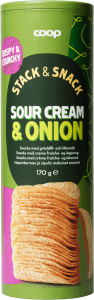 Chips Stack & snack Sour cream & onion
