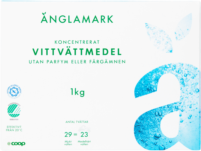 Vittvättmedel Parfymfri