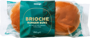 Hamburgerbröd Brioche 4-pack