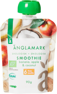 Smoothie Banan, Äpple & Kokos 6 Mån Eko KRAV